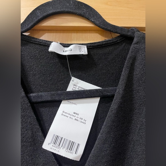 Mango black wrap dress - Picture 6 of 8